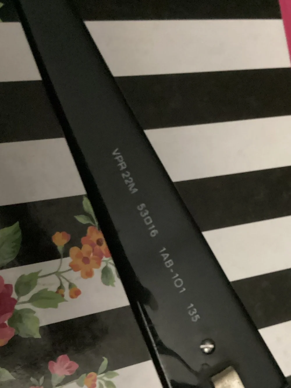 Prada Black Rectangular Eyewear with Subtle Gloss
